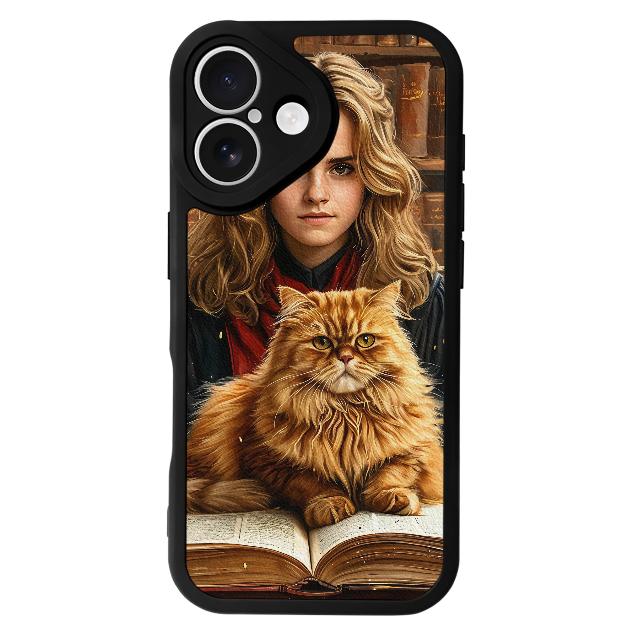 （画像用） Harry Potter ハリー・ポッターシリーズ 【iPhone 16シリーズ対応】シリコンスマホケース（レザー調） 材質：シリコン